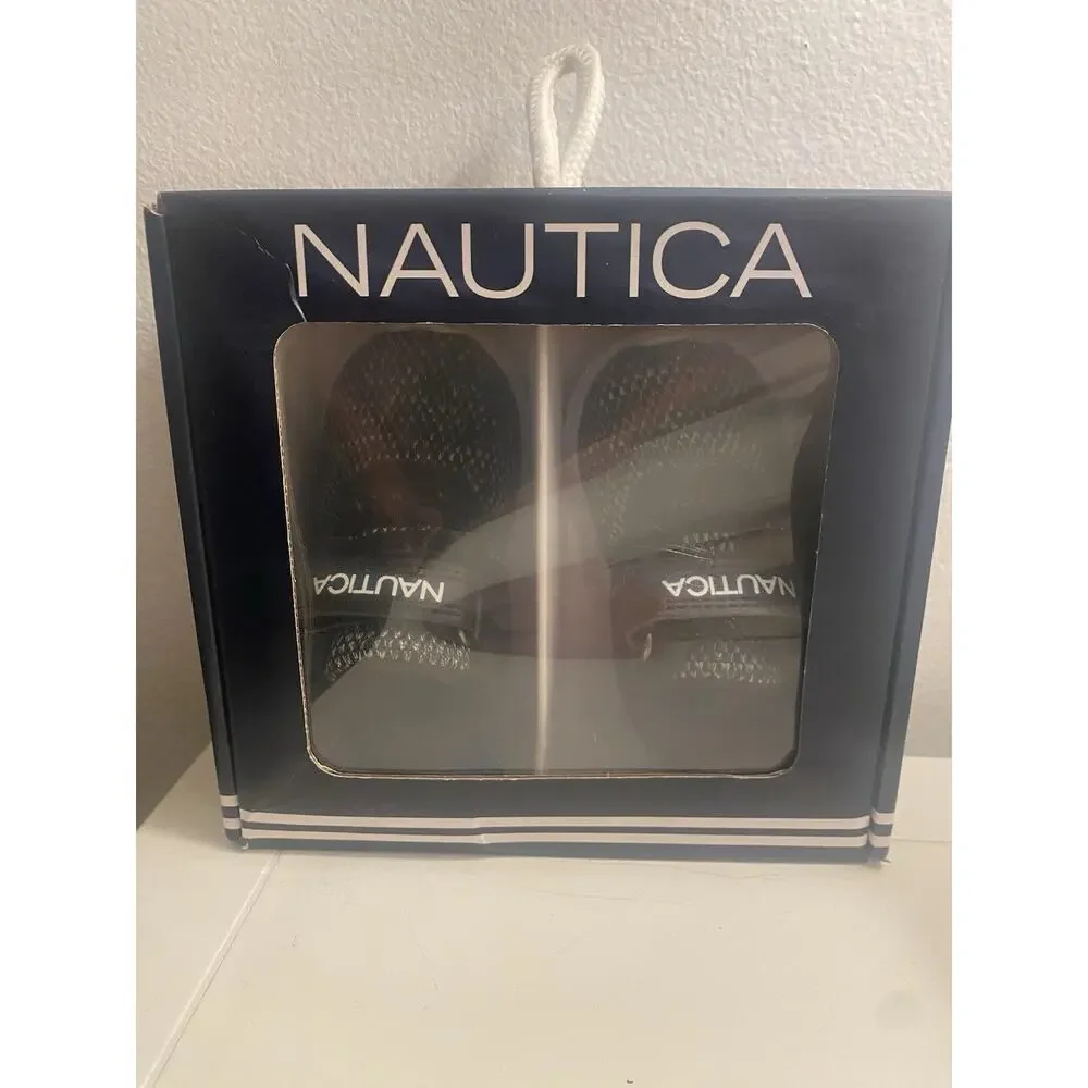Nautica TNAUTICA T NAUTICA Tiny Towhee Athletic Mesh Sneakers Hook & Loop US 2 M